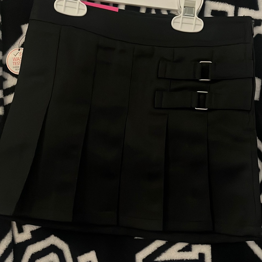Black uniform skirt